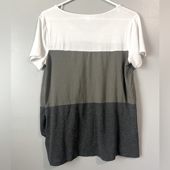 Colourblock Knot tee - Picture 2 of 2